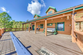 16 Mi to Ski Apache Ruidoso Cabin Rental